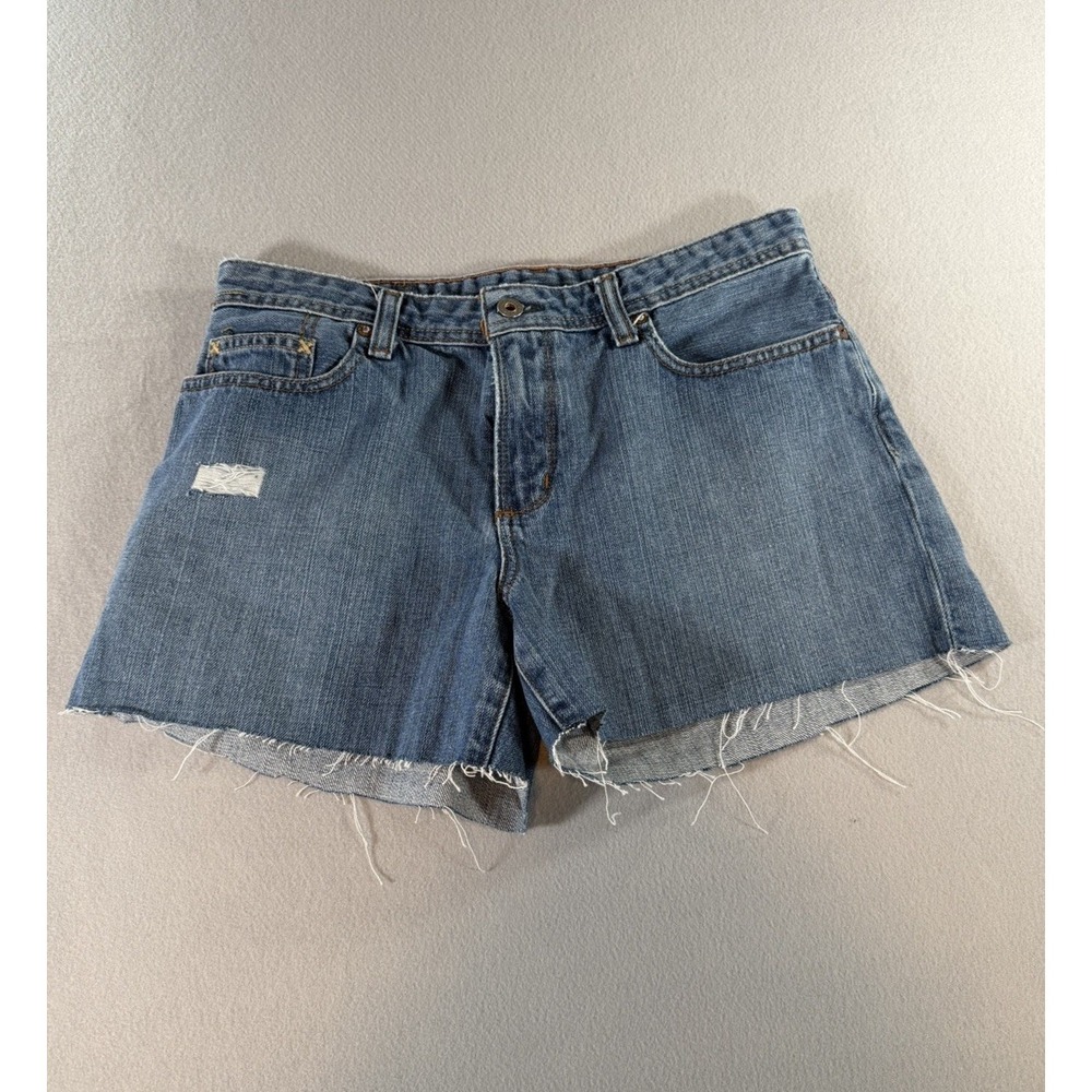 Polo Jeans Co Womens Size 6 Saturday Short Raw Hem Cutoff Denim Shorts